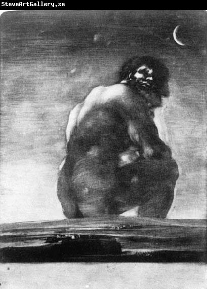 Francisco de goya y Lucientes The Colossus